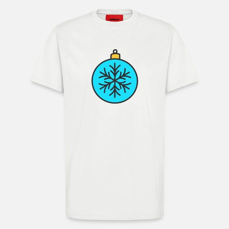 Weihnachtskugel - T-Shirt - made by SPREAD - OFF WHITE