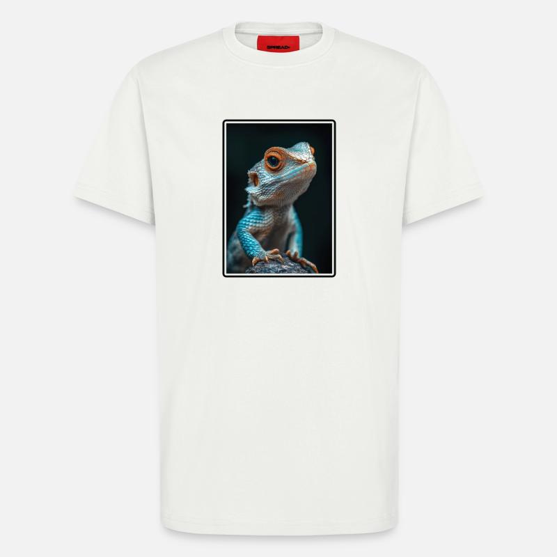 Eidechsen Eidechse - T-Shirt - made by SPREAD - OFF WHITE