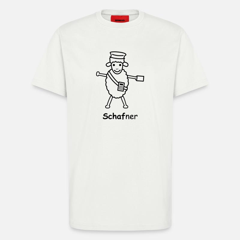 TIB_Schaf-ner - T-Shirt - made by SPREAD - OFF WHITE