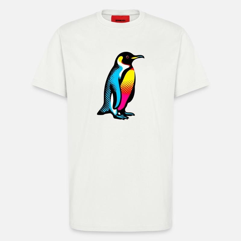 Pinguin - T-Shirt - made by SPREAD - OFF WHITE