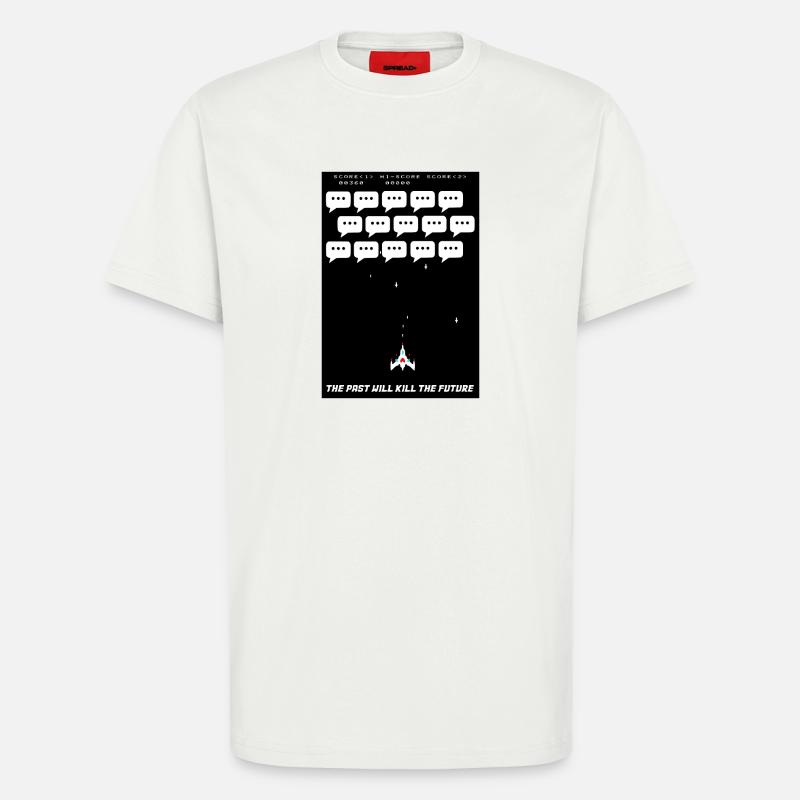 The past will kill the future - T-Shirt - made by SPREAD - OFF WHITE