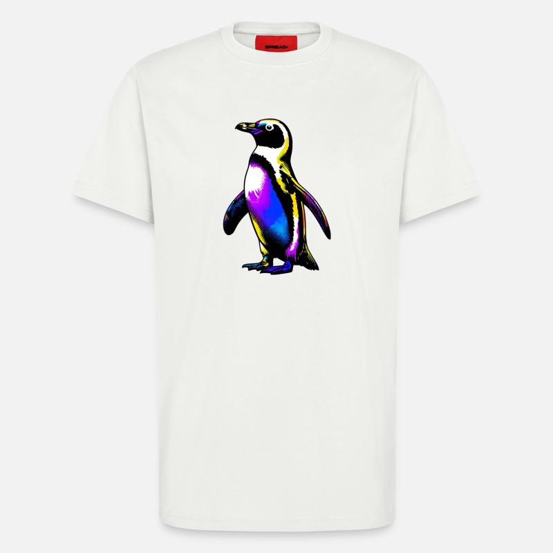 Pinguin - T-Shirt - made by SPREAD - OFF WHITE