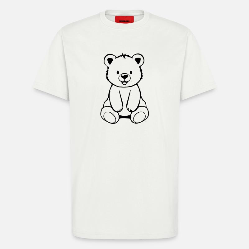 Bear Bear - T-Shirt - made by SPREAD - OFF WHITE