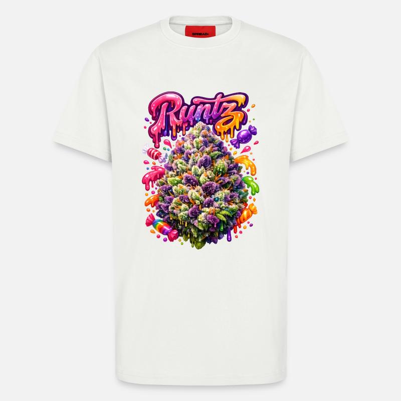 Runtz Candy Graffiti Kunstdruck - T-Shirt - made by SPREAD - OFF WHITE