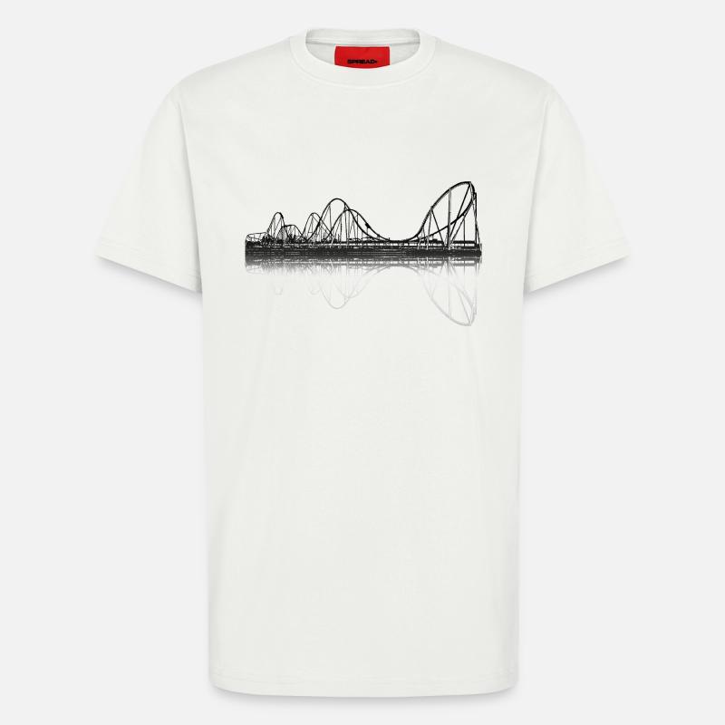 silverstar_black - T-Shirt - made by SPREAD - OFF WHITE