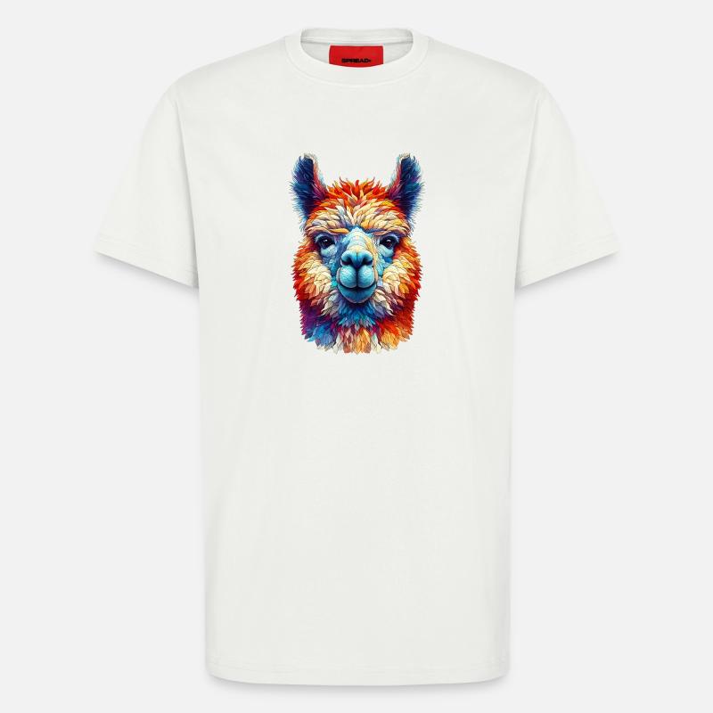 Alpaka - T-Shirt - made by SPREAD - OFF WHITE