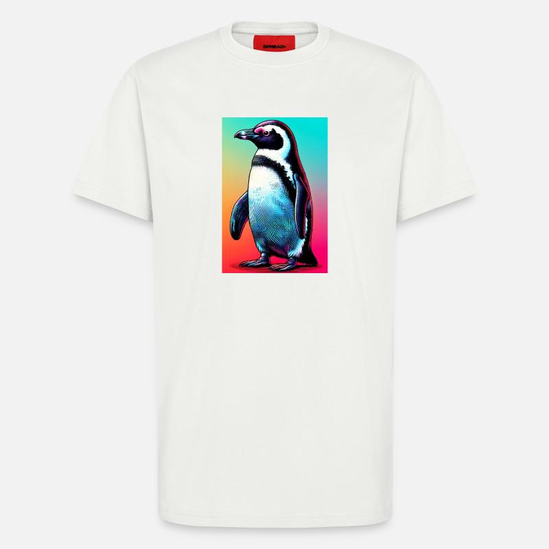 Pinguin - T-Shirt - made by SPREAD - OFF WHITE