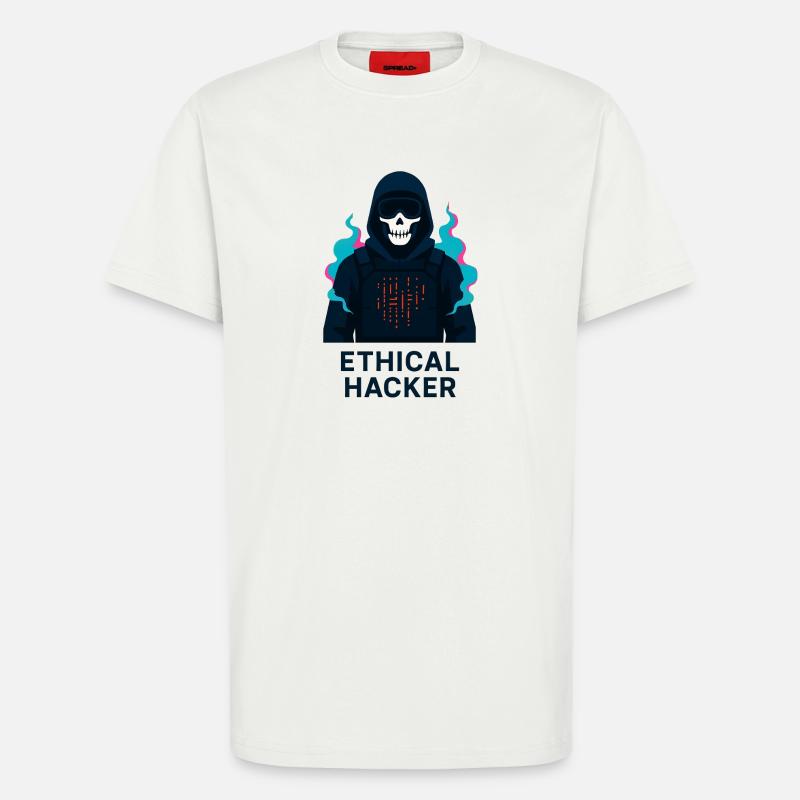 Ethical Hacker - Cybersecurity - T-Shirt - made by SPREAD - OFF WHITE