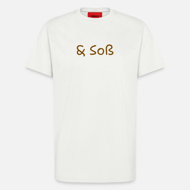 Sauce(s) - T-shirt bio décontracté fabriqué en UE - OFF WHITE