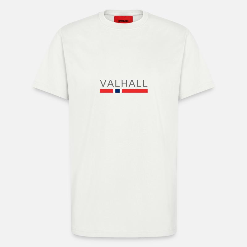 Valhalla Norwegen - T-Shirt - made by SPREAD - OFF WHITE
