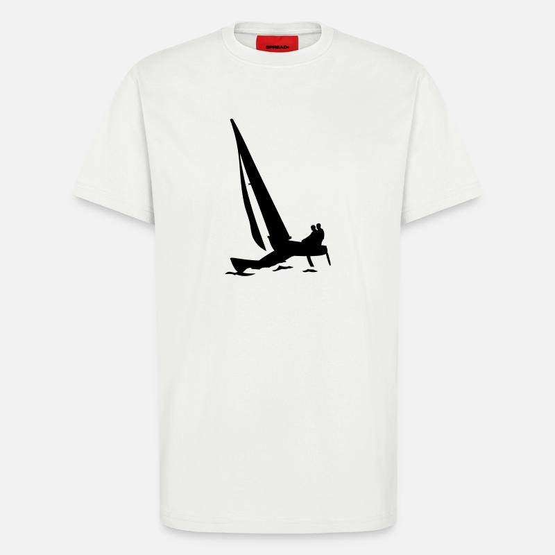 Katamaran - T-Shirt - made by SPREAD - OFF WHITE
