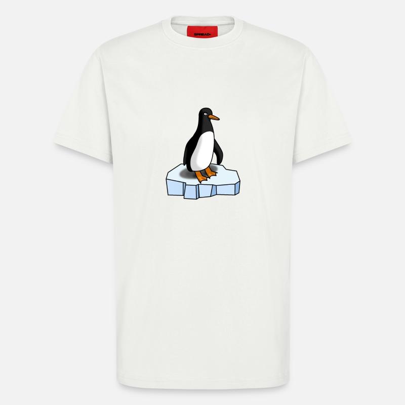 Süsser Pinguin - T-Shirt - made by SPREAD - OFF WHITE