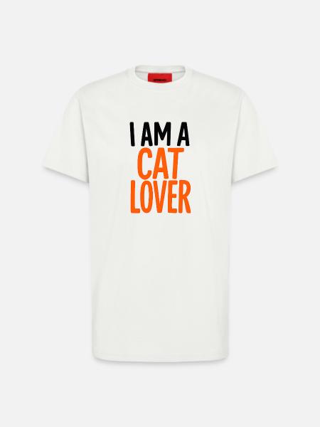 Neon Cat Lover - T-Shirt - made by SPREAD - OFF WHITE