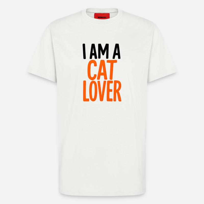 Neon Katzen Liebhaber - T-Shirt - made by SPREAD - OFF WHITE