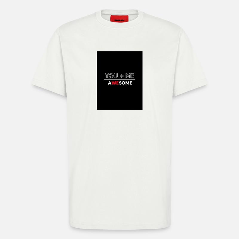 Du Plus Ich Großartig - T-Shirt - made by SPREAD - OFF WHITE