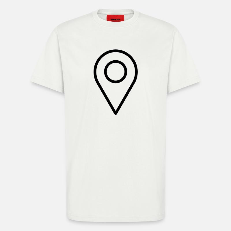 localization - T-Shirt - made by SPREAD - OFF WHITE