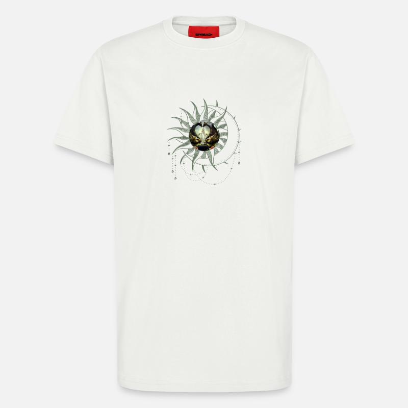 Wunderbare Fee am Drachentor - T-Shirt - made by SPREAD - OFF WHITE