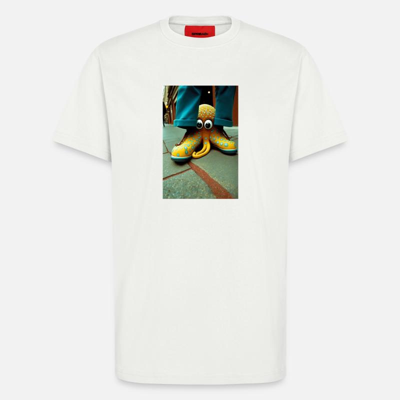 Anthropomorph 03 - T-Shirt - made by SPREAD - OFF WHITE