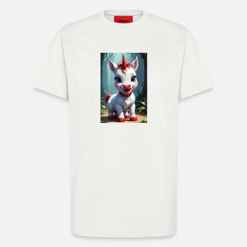 Süßes Einhorn - T-Shirt - made by SPREAD - OFF WHITE