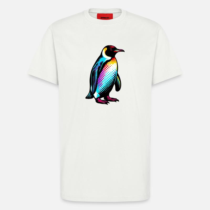 Pinguin - T-Shirt - made by SPREAD - OFF WHITE