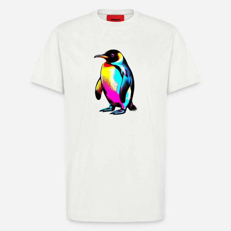 Pinguin - T-Shirt - made by SPREAD - OFF WHITE