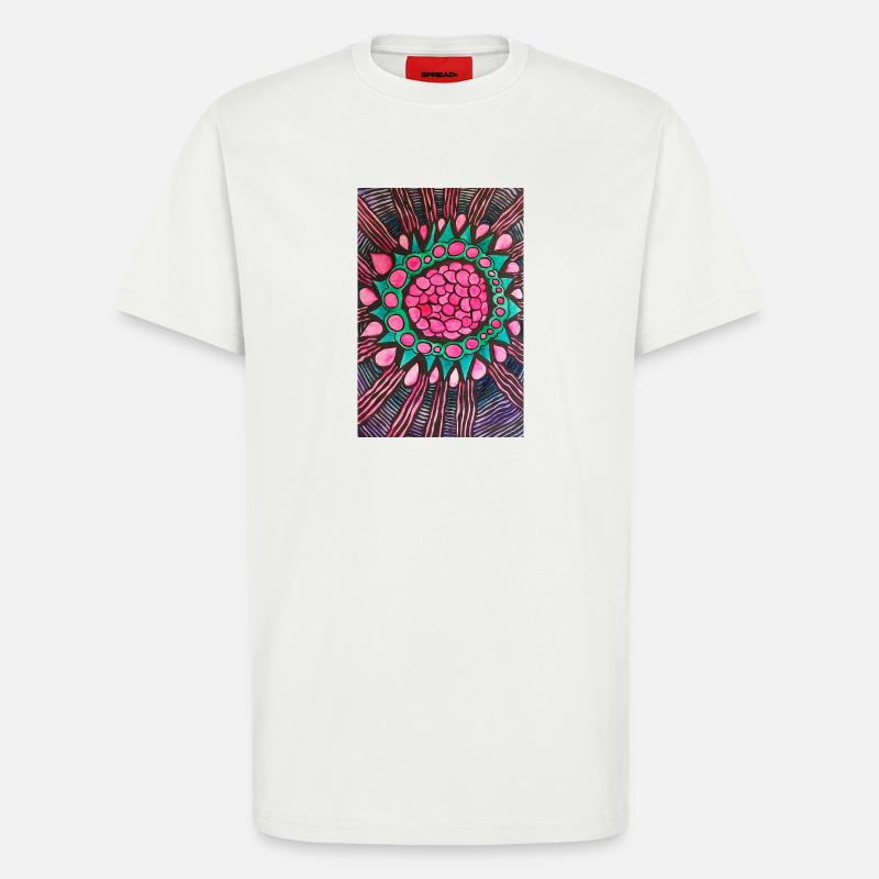 Raspberry - T-Shirt - made by SPREAD - OFF WHITE