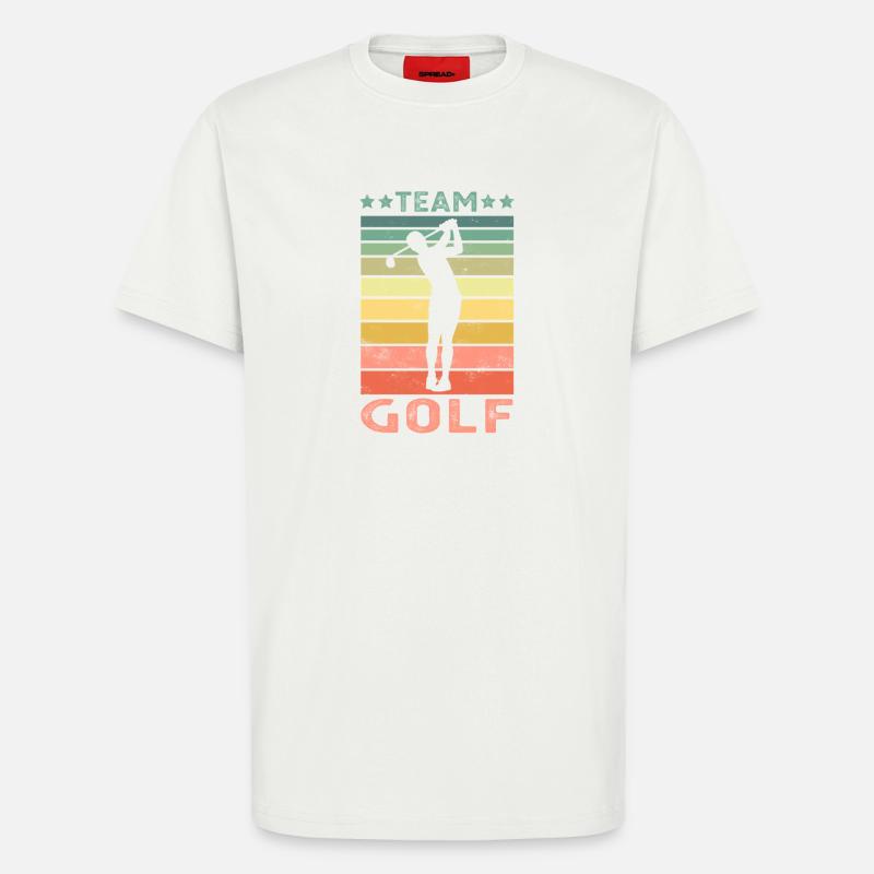 Golf - T-Shirt - made by SPREAD - OFF WHITE