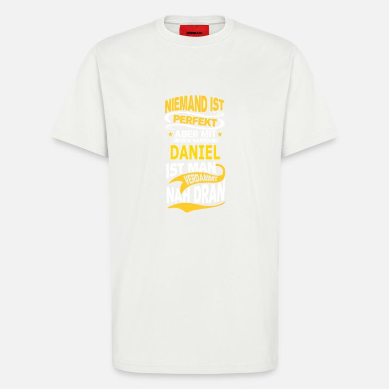 DANIEL - T-Shirt - made by SPREAD - OFF WHITE
