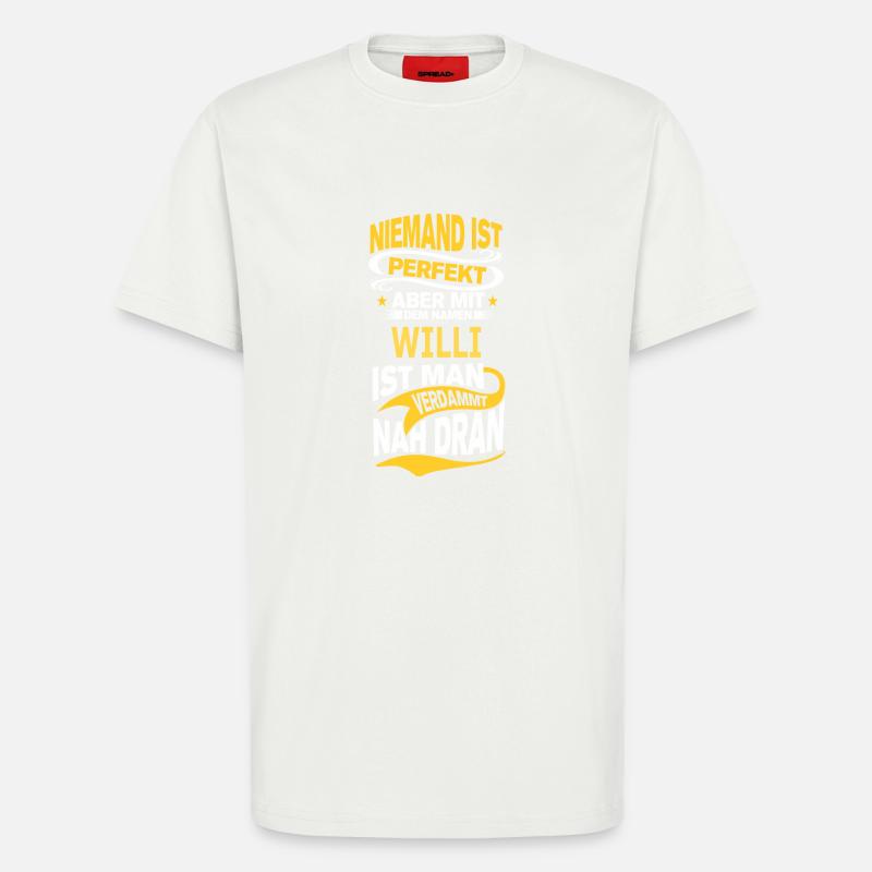 WILLI - T-Shirt - made by SPREAD - OFF WHITE