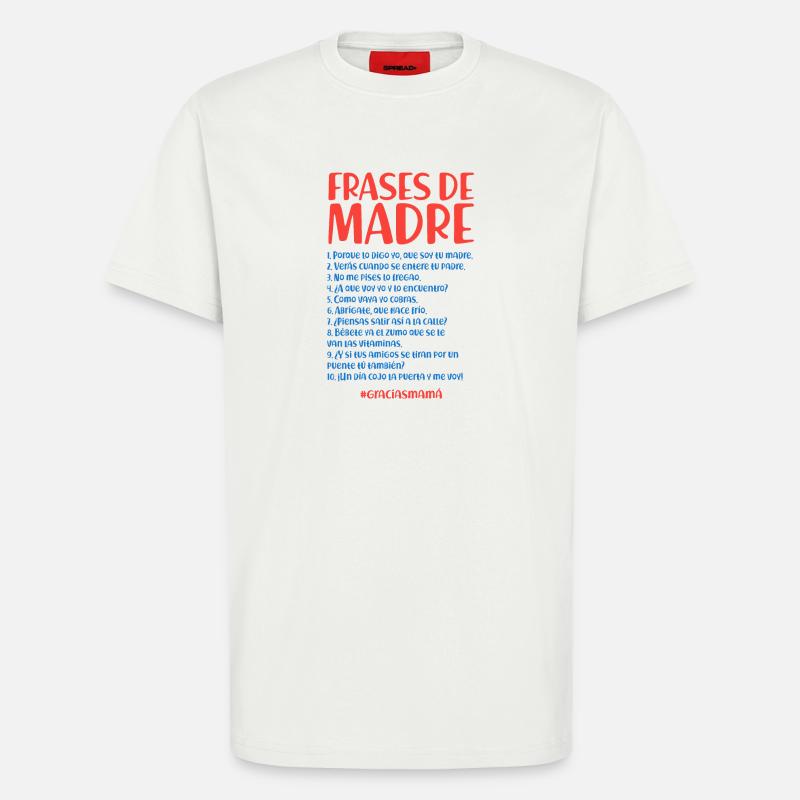 Zitate der Mutter - T-Shirt - made by SPREAD - OFF WHITE
