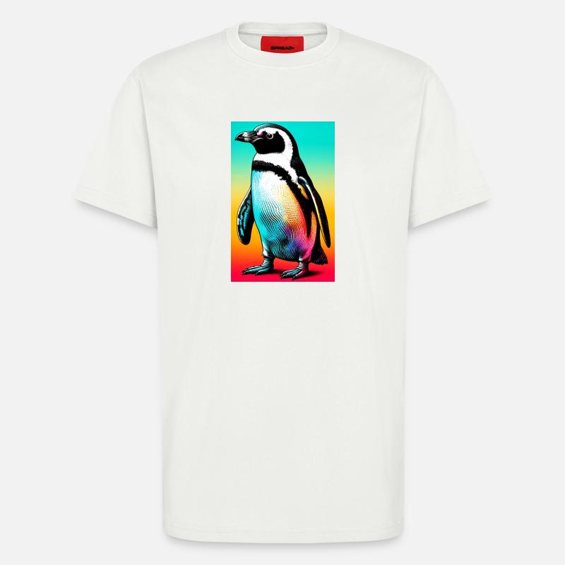 Pinguin - T-Shirt - made by SPREAD - OFF WHITE