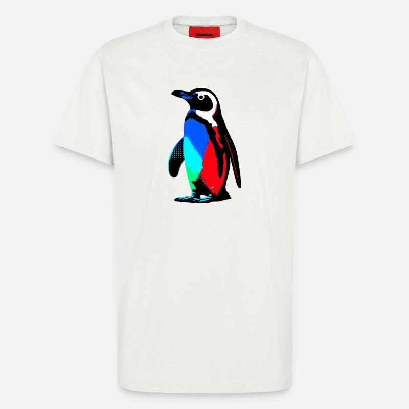 Pinguin - T-Shirt - made by SPREAD - OFF WHITE