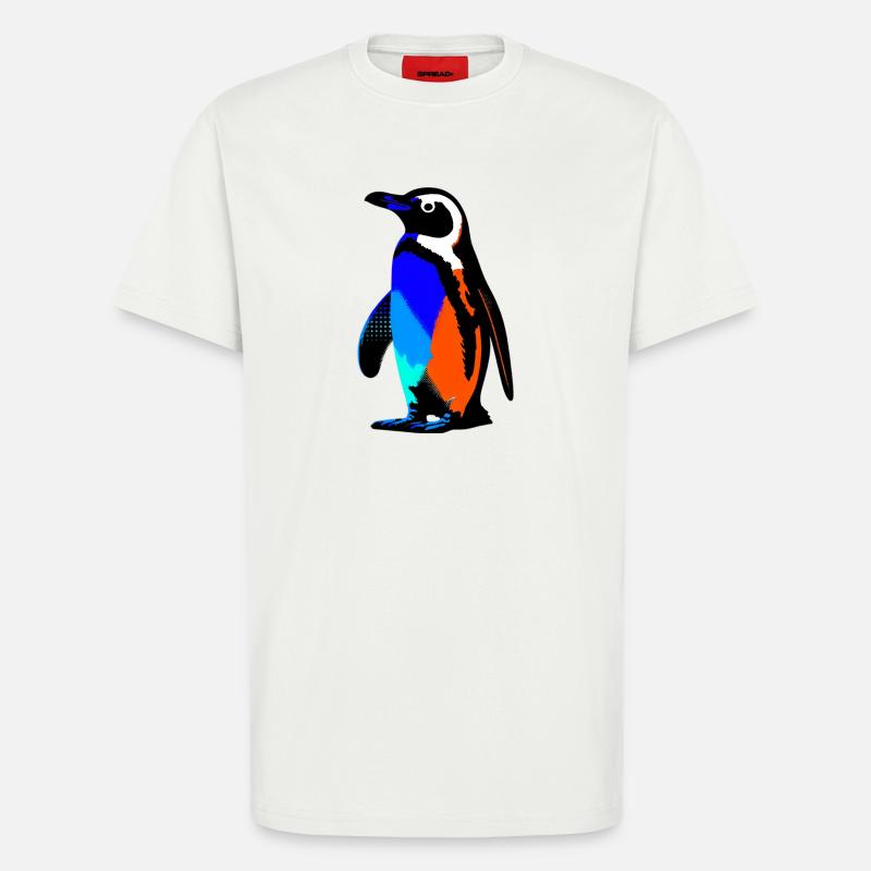 Pinguin - T-Shirt - made by SPREAD - OFF WHITE