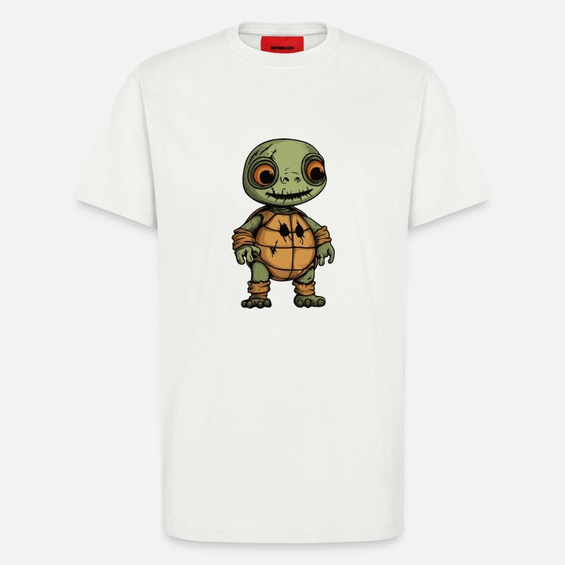 Turtle Halloween Comic Funny - T-Shirt - made by SPREAD - OFF WHITE