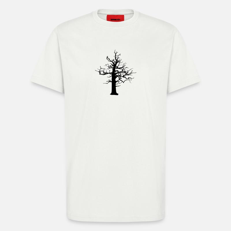 Wald-Rückfall - T-Shirt - made by SPREAD - OFF WHITE