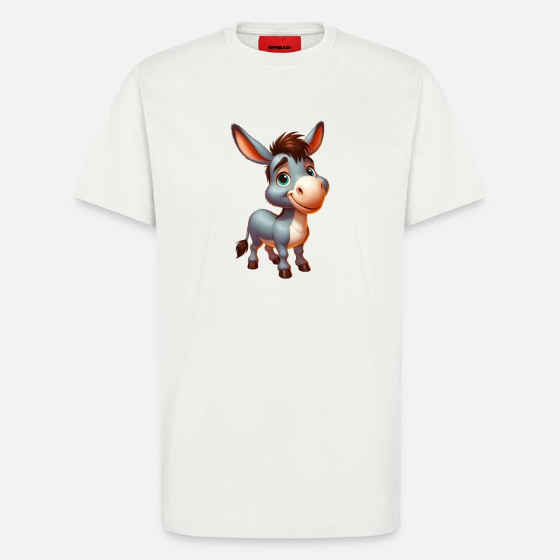 Esel Esel Schnuller Maultier - T-Shirt - made by SPREAD - OFF WHITE