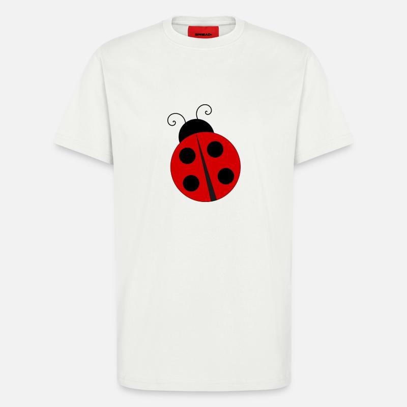Marienkäfer,Tier,Comic - T-Shirt - made by SPREAD - OFF WHITE