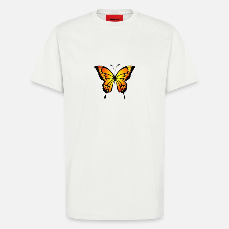 Schmetterling - T-Shirt - made by SPREAD - OFF WHITE