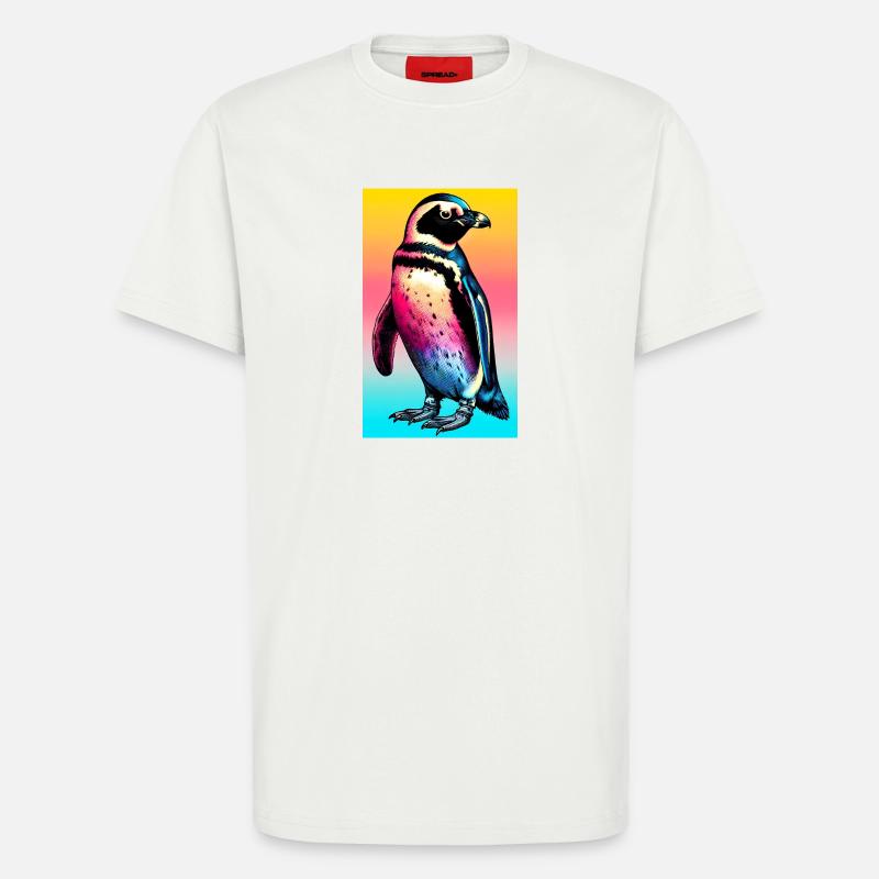 Pinguin - T-Shirt - made by SPREAD - OFF WHITE