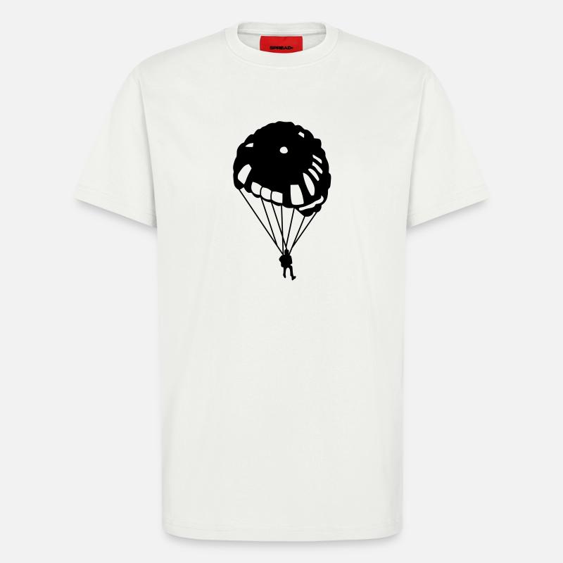 Fallschirm - T-Shirt - made by SPREAD - OFF WHITE