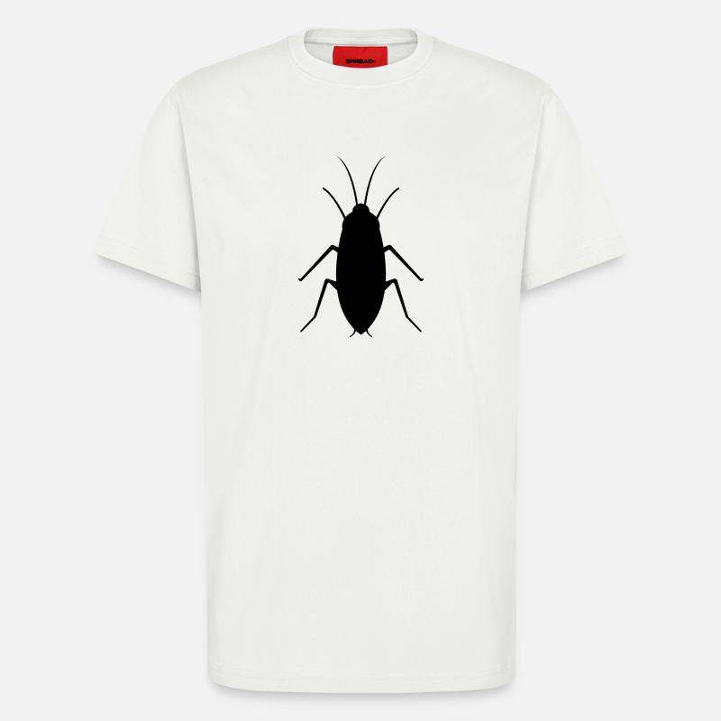cockroach - T-Shirt - made by SPREAD - OFF WHITE