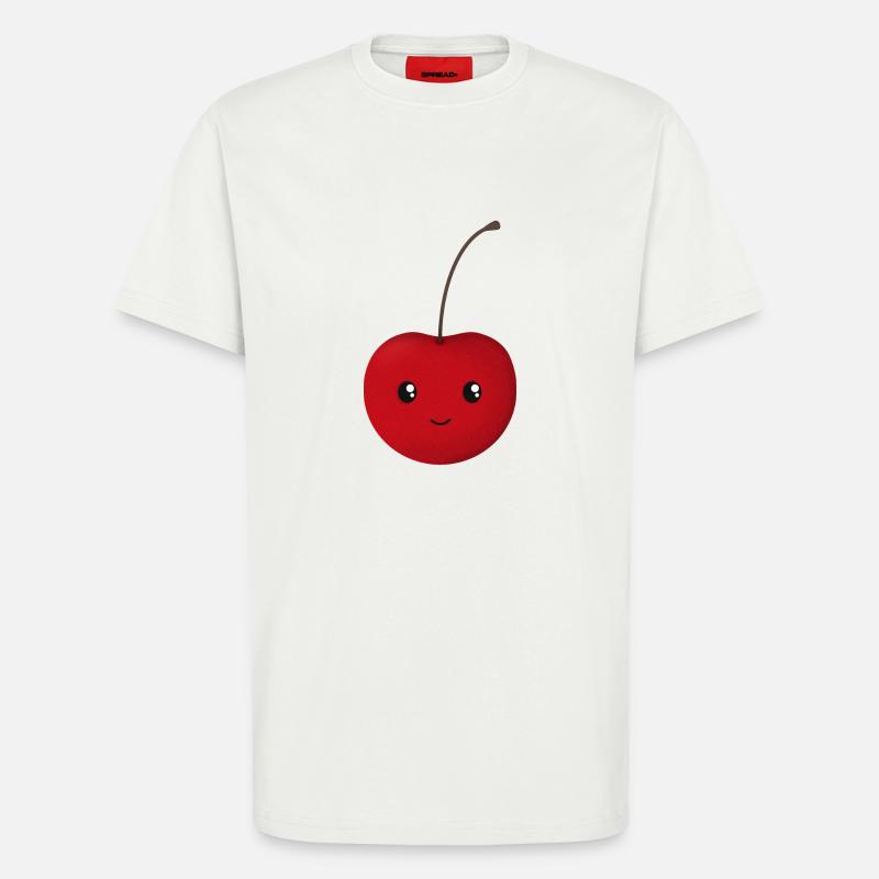 Kirsche - T-Shirt - made by SPREAD - OFF WHITE