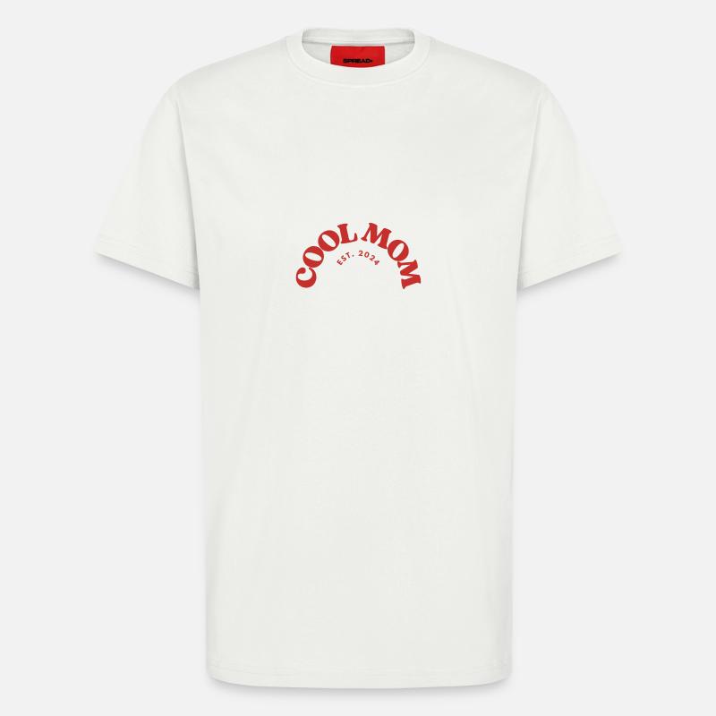 Cool Mom Est. 2024 - T-Shirt - made by SPREAD - OFF WHITE