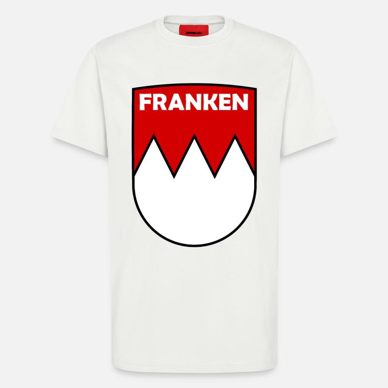 Die Franken - T-Shirt - made by SPREAD - OFF WHITE
