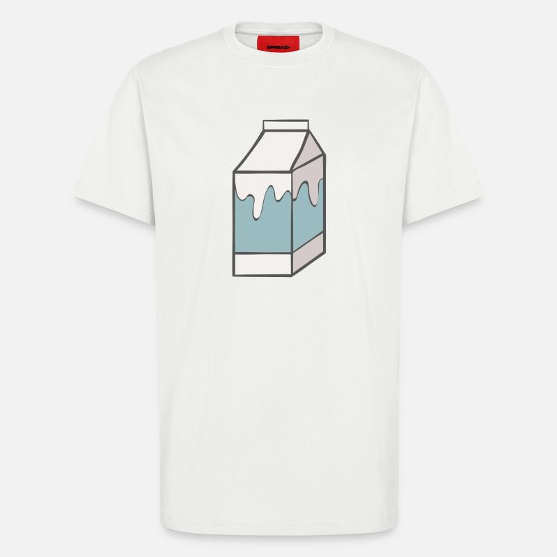 Milch - T-Shirt - made by SPREAD - OFF WHITE
