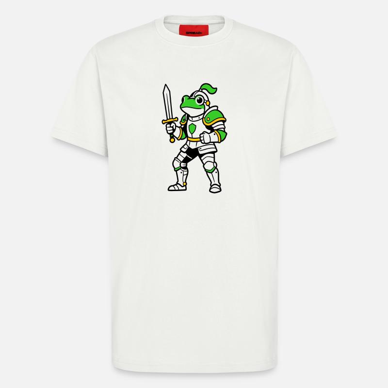 Froschritter - T-Shirt - made by SPREAD - OFF WHITE