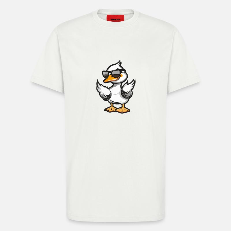 Goose Cool Comic - T-Shirt - made by SPREAD - OFF WHITE