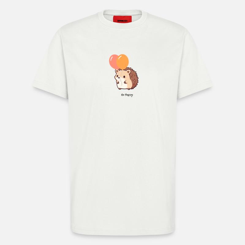 Süßer Igel - T-Shirt - made by SPREAD - OFF WHITE