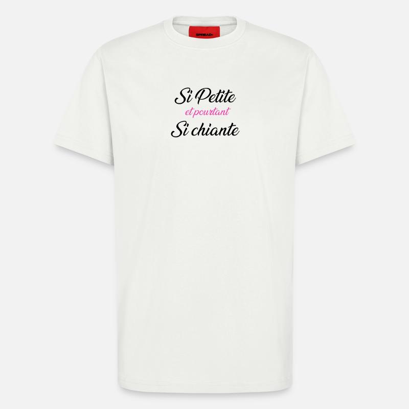 so klein und doch so langweilig - T-Shirt - made by SPREAD - OFF WHITE