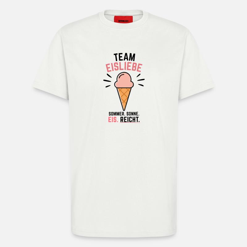 Team Eisliebe Sommer - T-Shirt - made by SPREAD - OFF WHITE